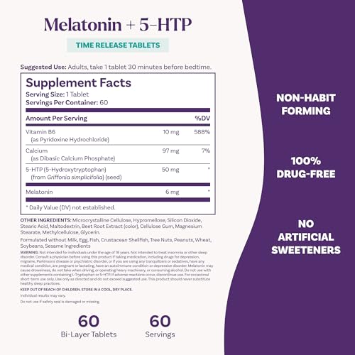 Advanced Sleep Melatonin + 5HTP