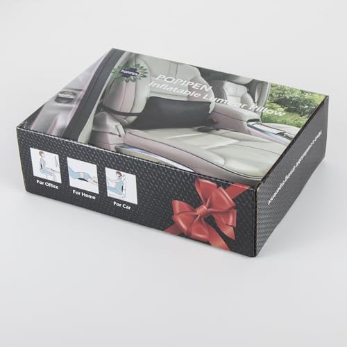 Inflatable Lumbar Support Pillow for Office Chair and Car Seat