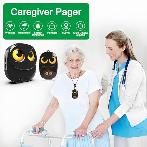 Caregiver Pager Wireless Call Button