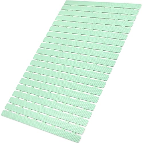 Bath Tub Shower Mat Non Slip Bathtub Mats for Bathroom Shower Floor Mat Bath Mats for Shower Tub Anti Slip Shower Mat with Drain Hole and Large Suction Cups