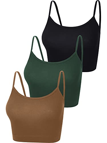 Women Cropped Cami Tank Tops