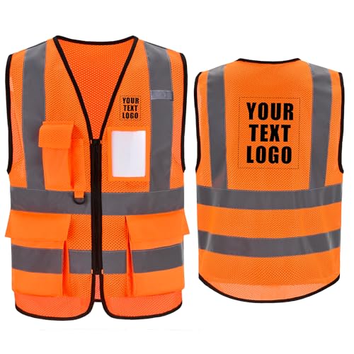 High Vis Safety Vest Reflective Strips