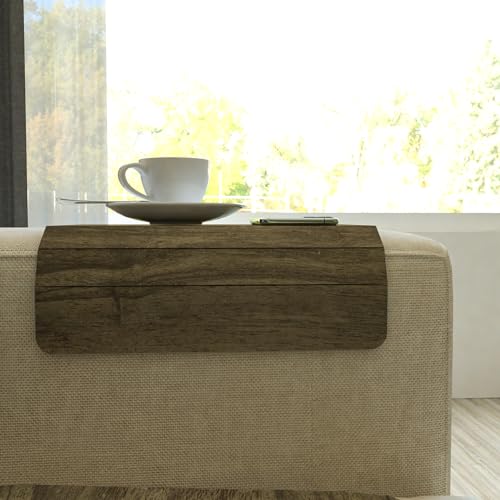 Set of 2 Wooden Sofa Tray