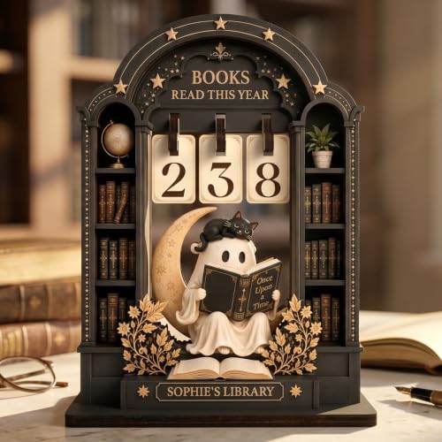 Personalized Books Read This Year Counter