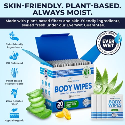 Body Wipes for Adults Bathing