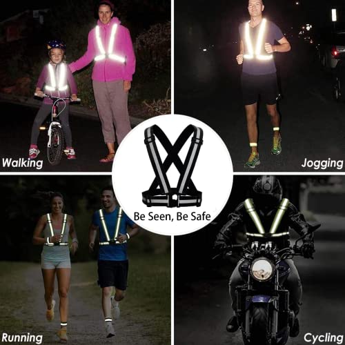 Reflective Safety Vest 2pcs