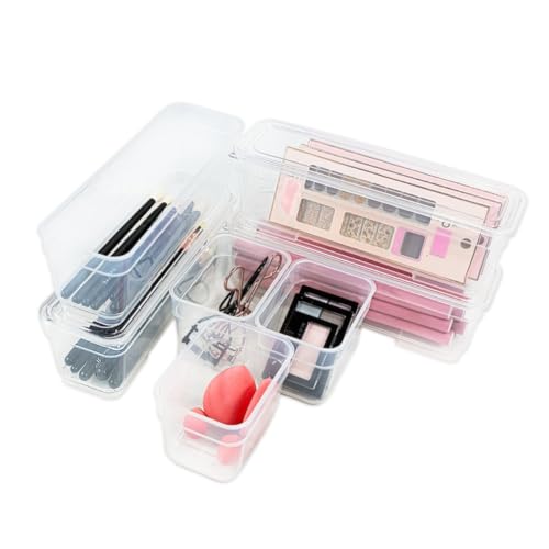 Plastic Storage Bins with Lids