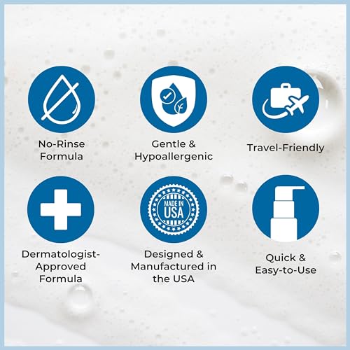 Nurture Rinse Free Waterless Foaming Cleanser Body Wash w