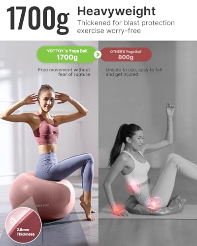 Anti Burst Exercise Ball for Working Out