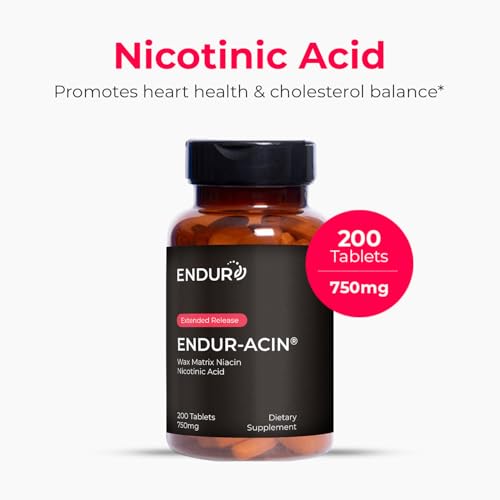 ENDUR ACIN® Extended Release Niacin 750mg