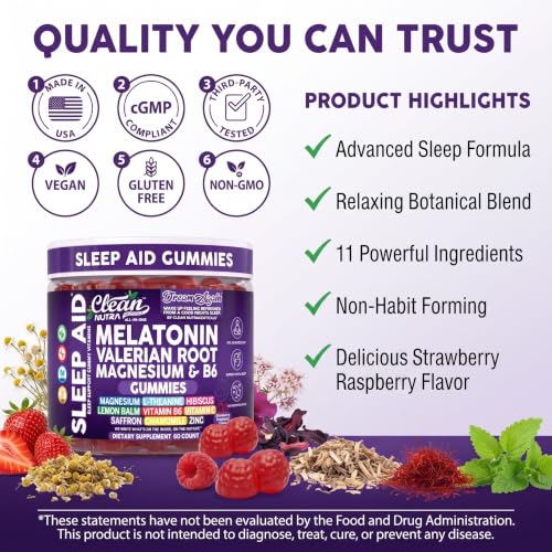 Sleep Support Gummies with Melatonin