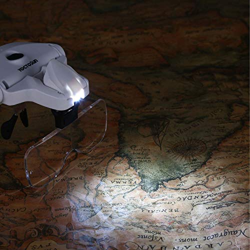 LED Head Magnifier