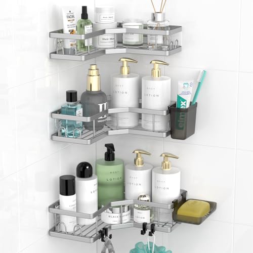 Corner Shower Caddy Organizer Shelf