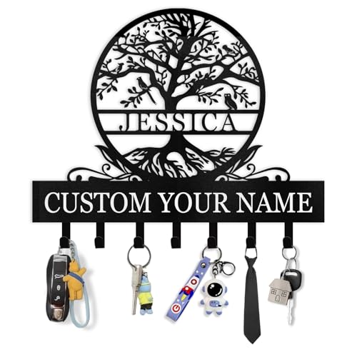 Personalized Key Holder for Wall