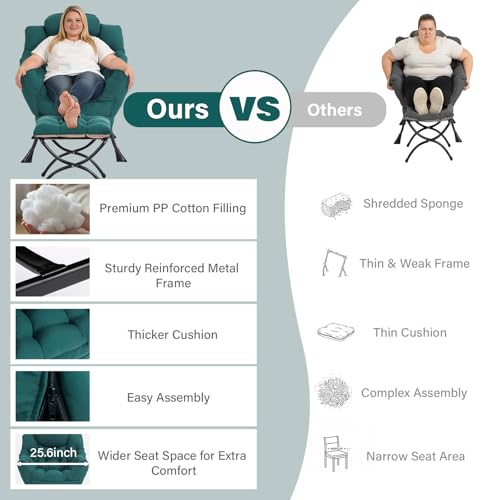 Lazy Chair with Ottoman