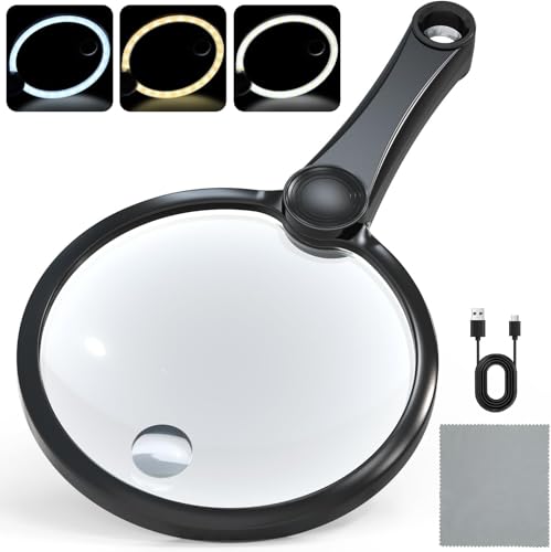 FDJ2 6X Large Magnifying Glass