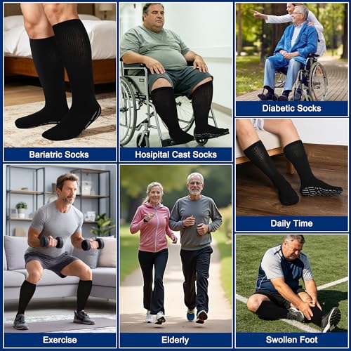 Extra Width Socks for Swollen Feet