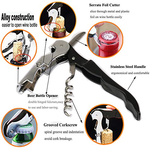 Professional Waiter Corkscrew Wine Openers Set
