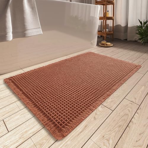 Upgraded Waffle Bath Mat