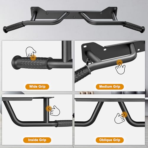 Heavy Duty Wall Mounted Doorway Pull Up Bar