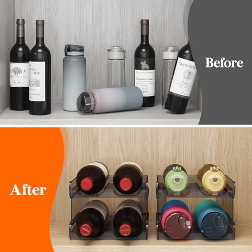 Plastic Stackable Wine Rack for Refrigerator