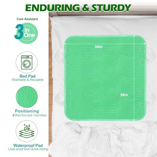 Positioning Bed Pad with Handles