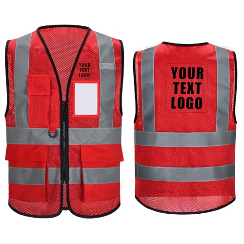 High Vis Safety Vest Reflective Strips