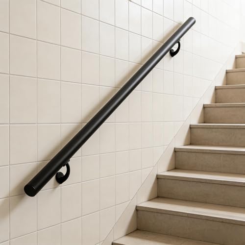 5FT Modern Aluminum Handrail Set