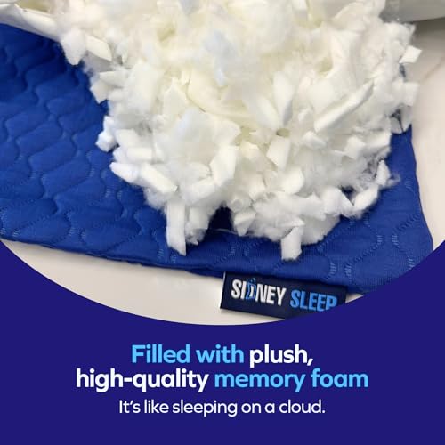 Side and Back Sleeper Pillow for Neck and Shoulder Pain Relief
