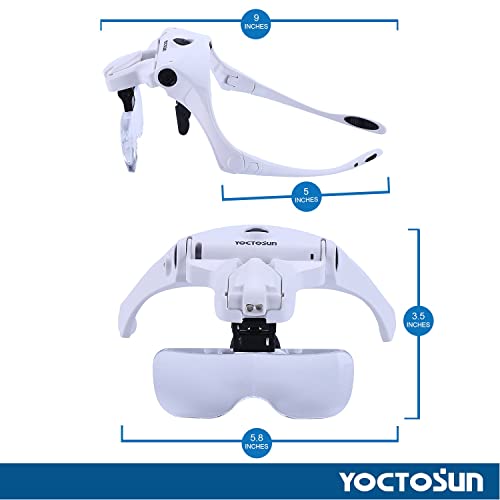 LED Head Magnifier