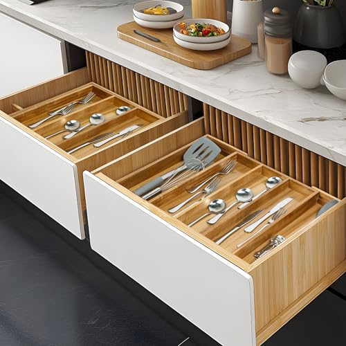 Bamboo Drawer Organizer