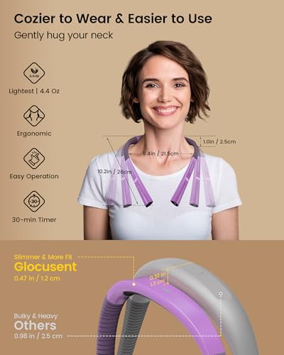 Book Light, 3-Color & 6-Brightness Reading Light, Bendable Neck Light, Long Lasting Rechargeable Lamp, Perfect Book Light for Reading in Bed, Knitting, Camping, Repairing, Book Lovers Gifts