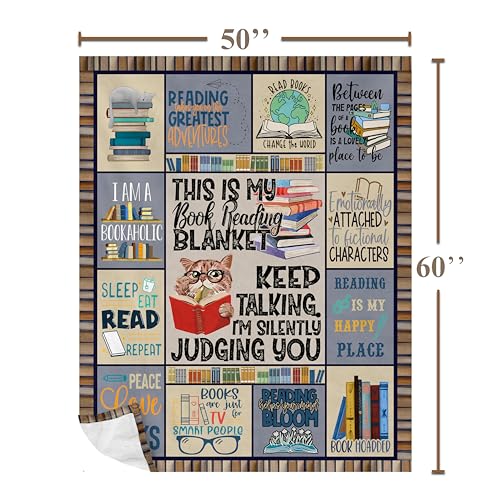 Book Lovers Blanket
