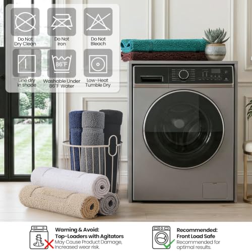 Bath Mat Absorbent and Non Slip Bathroom Rugs