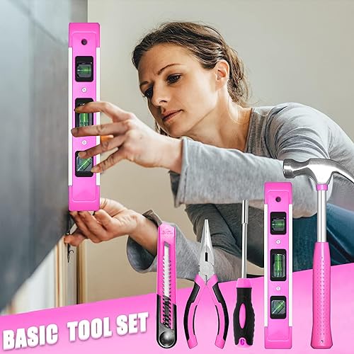 Pink Home Tool Set for Women