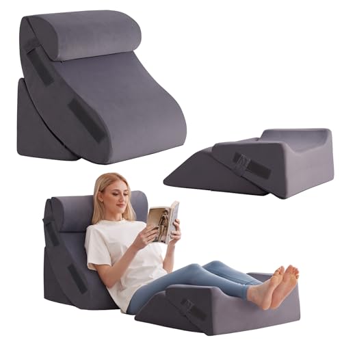 5pcs Bed Wedge Pillow Set