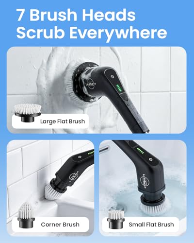 Electric Spin Scrubber for Bathroom