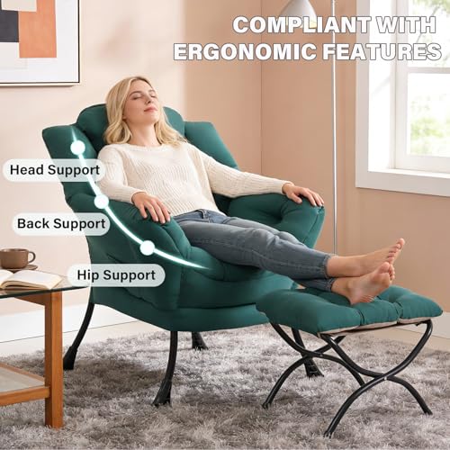 Lazy Chair with Ottoman