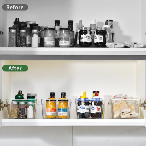 Clear Plastic Storage Bins
