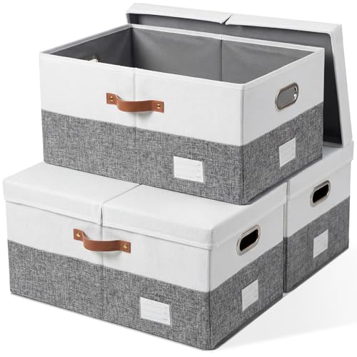 Storage Bins with Lids [3