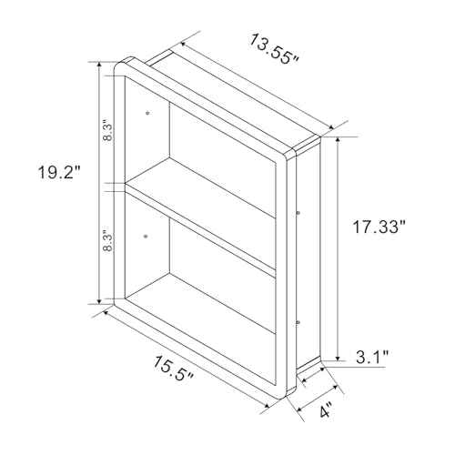 Recessed Medicine Cabinet No Mirror