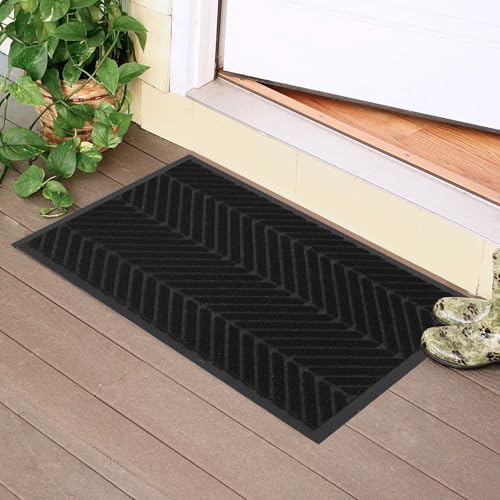 Heavy Duty Door Mat for Indoor Outdoor Entrance