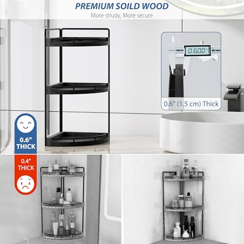 Corner Bathroom Counter Organizer