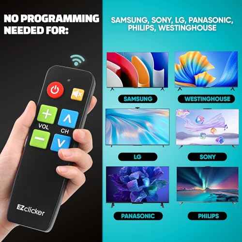 TV Remote for Seniors