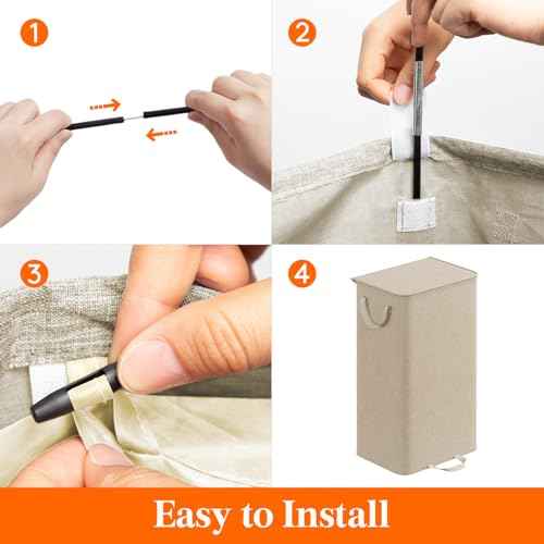 Laundry Hamper with Lid