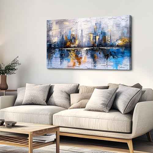 Canvas Wall Art Painting For Living Room Wall Decor White Flowers Picture Wall Decoration Artwork For Dining Room Bedroom Bathroom Kitchen Room Wall Print Painting For Home Decor 20x40 In