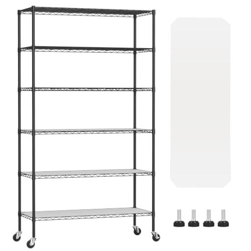 Adjustable Storage Shelves NSF Heavy Duty Metal Shelves Garage Organizer Wire Rack Shelving Storage Unit Shelf Utility