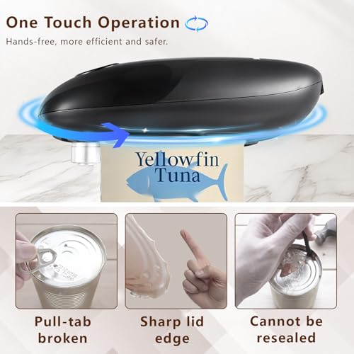 Electric Can Opener Smooth Edge