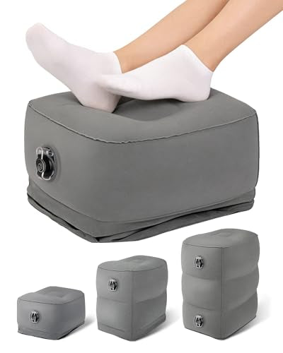 Inflatable Foot Rest Pillow
