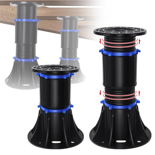 Adjustable Height Bed Support Legs 4.6
